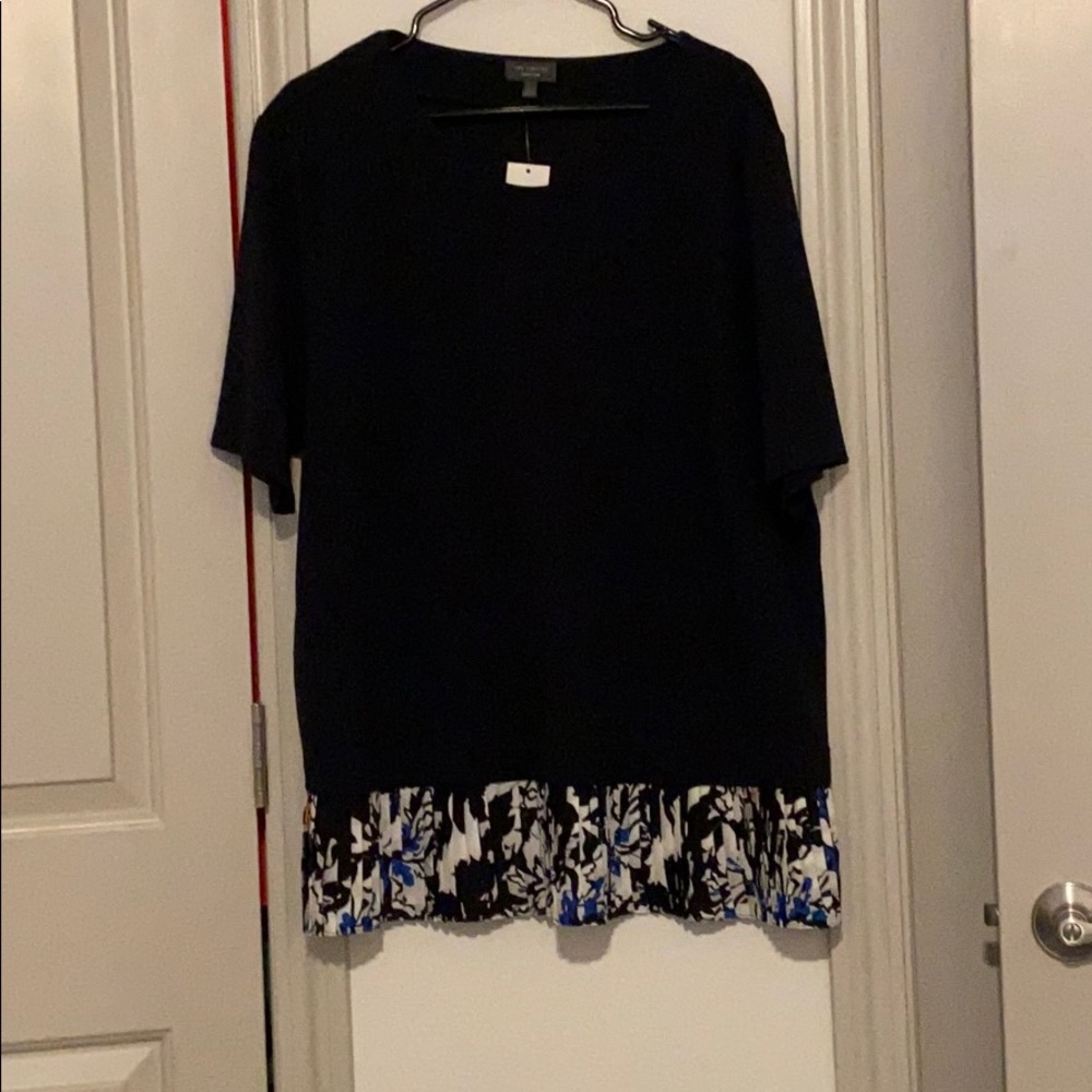 Navy blouse